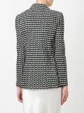 zig-zag pattern blazer