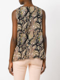 floral print top