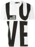 Love logo v-neck T-shirt