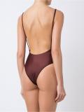 open back swimsuit