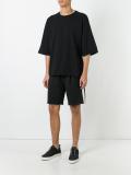 flared sleeve T-shirt