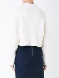 mock neck cropped jumper