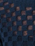square knit jumper