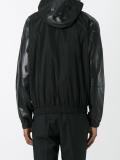 hooded windbreaker