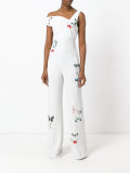 butterfly print jumpsuit