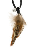 feather pendant necklace