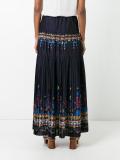 Tribal Lace printed maxi skirt