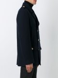 notched lapel short coat