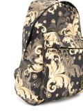 Medusa patch printed backpack