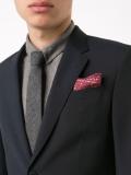 stylised check tie
