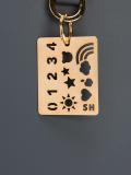 stylised stud detail shoulder bag