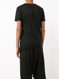 V-shaped hem T-shirt