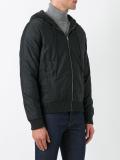 reversible hooded jacket 