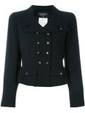 branded button jacket