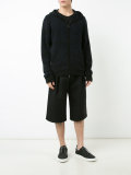 cashmere zip hoodie 