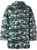 camouflage hooded jacket
