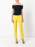 slim-fit trousers