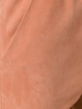 elasticated waistband cropped trousers