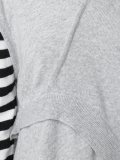 striped sleeve jumper