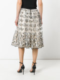 butterflies pleated skirt 
