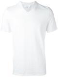 double v-neck T-shirt