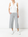 Deluxe cropped trousers