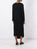 drape front dress