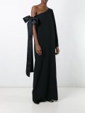 one shoulder gown 