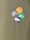 buttons print T-shirt