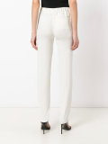 tapered regular trousers
