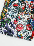 printed swim shorts 