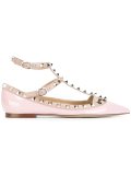 'Rockstud'平底鞋