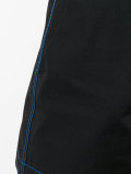 stitched detail shorts