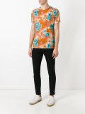 floral print T-shirt