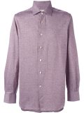 jacquard button down shirt