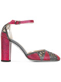 crystal embellished pumps