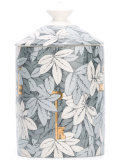 leaf print candle