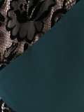 lace insert shift dress