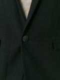 single breasted classic blazer