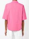 ruffle pocket shirt