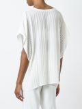 scoop neck ribbed top
