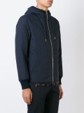 reversible hooded jacket