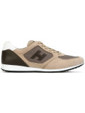 panelled sneakers