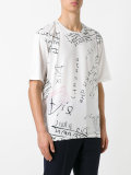 lettering print T-shirt