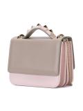 flap closure shoulder bag