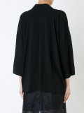 stretch oversized shirt
