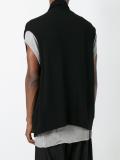 sleeveless sweatshirt