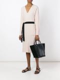 belted shift dress