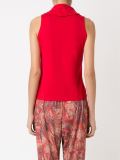 cowl neck blouse