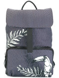 tucan print backpack